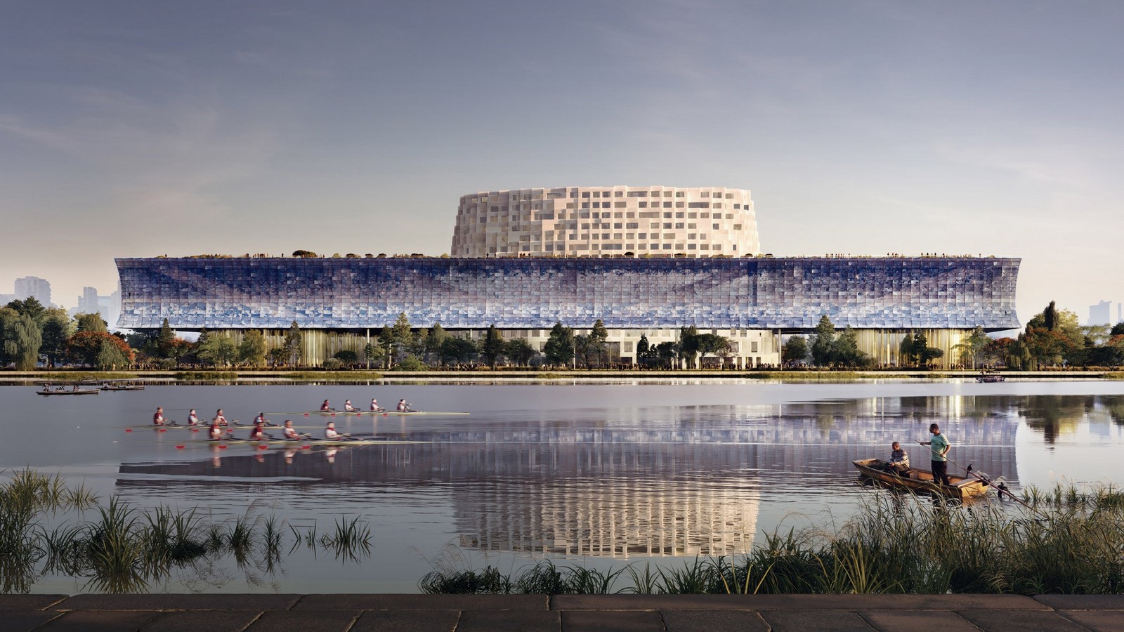The Grand Canal Museum Complex by Herzog & de Meuron: Linear Museum Complex - Sheet2
