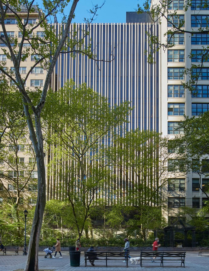 UAE diplomacy building with Middle Eastern motifs in Manhattan designed by SOM - Sheet1