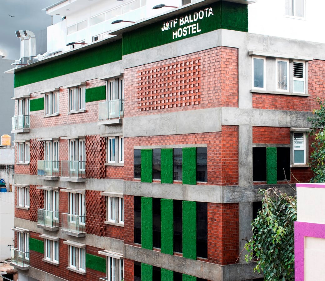 Blend with Nature - Hostel by A.J Architects - Sheet1