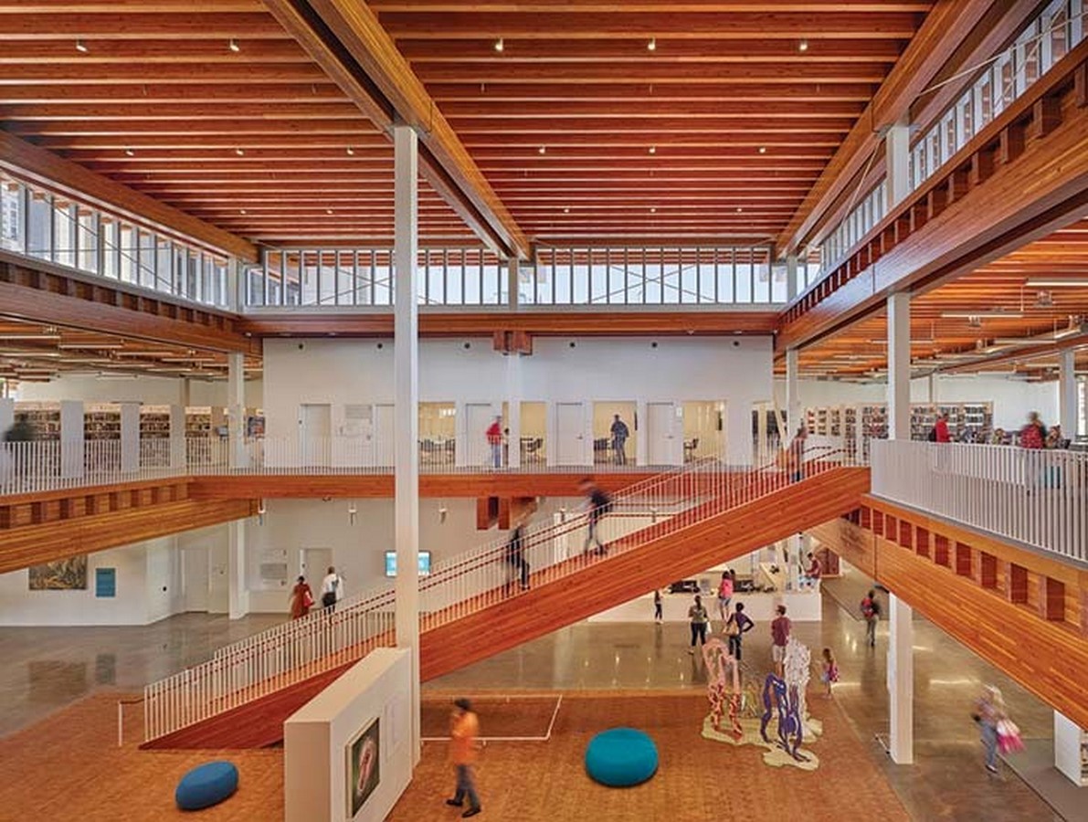 Billie Jean King Main Library by SOM: A Flexible Environment - Sheet4
