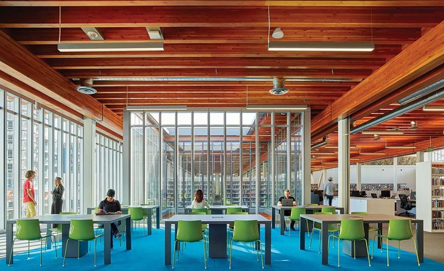 Billie Jean King Main Library by SOM: A Flexible Environment - Sheet6