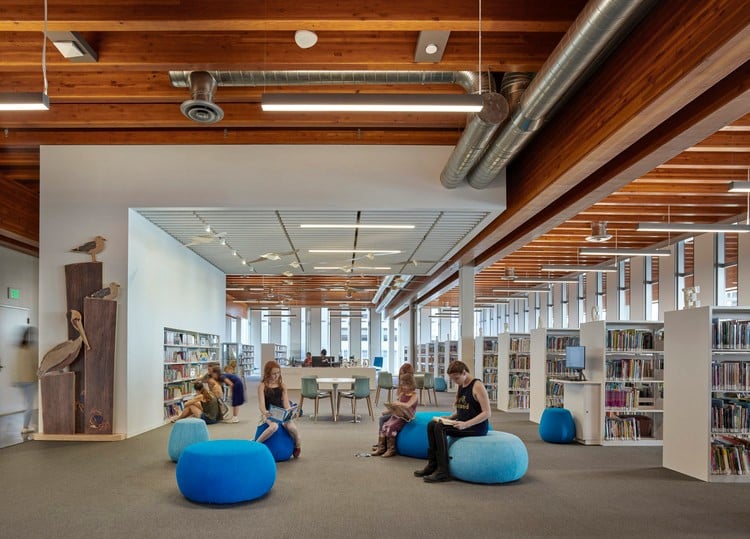 Billie Jean King Main Library by SOM: A Flexible Environment - Sheet7