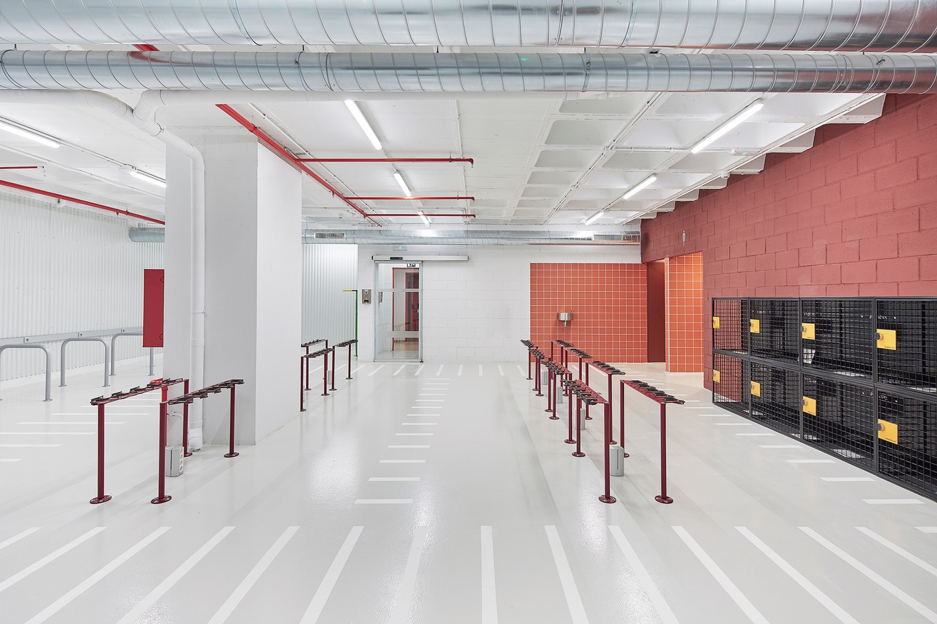 Bicycles and Electric Scooters Parking Space by m2 arquitectas: Minimalist Space - Sheet1