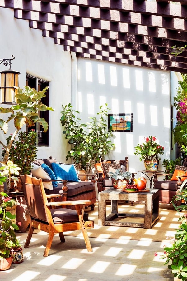 25 Examples of beautiful patios - Sheet21