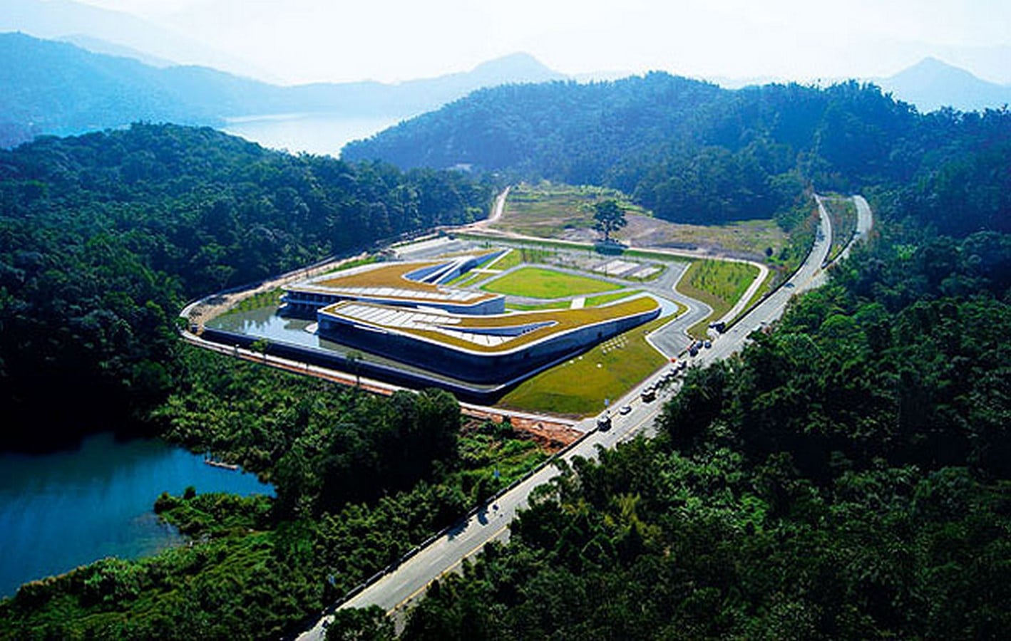 Sun Moon Lake Visitor Center unveiled by Norihiko Dan - Sheet1