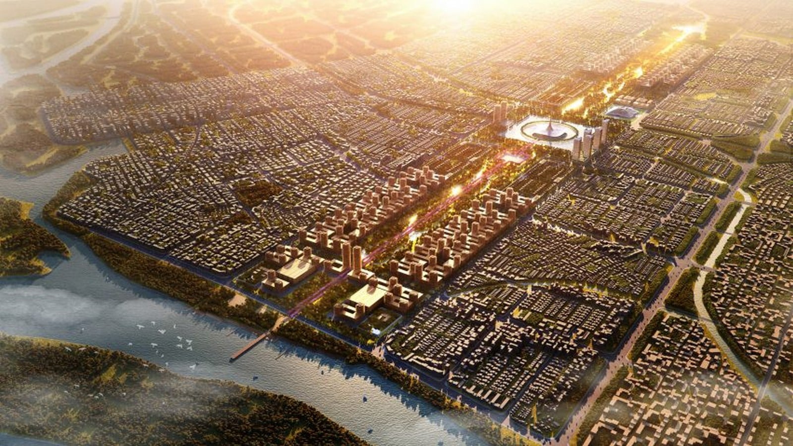 Amaravati Master plan by Foster + partners: New Sustainable Captial of India - Sheet1