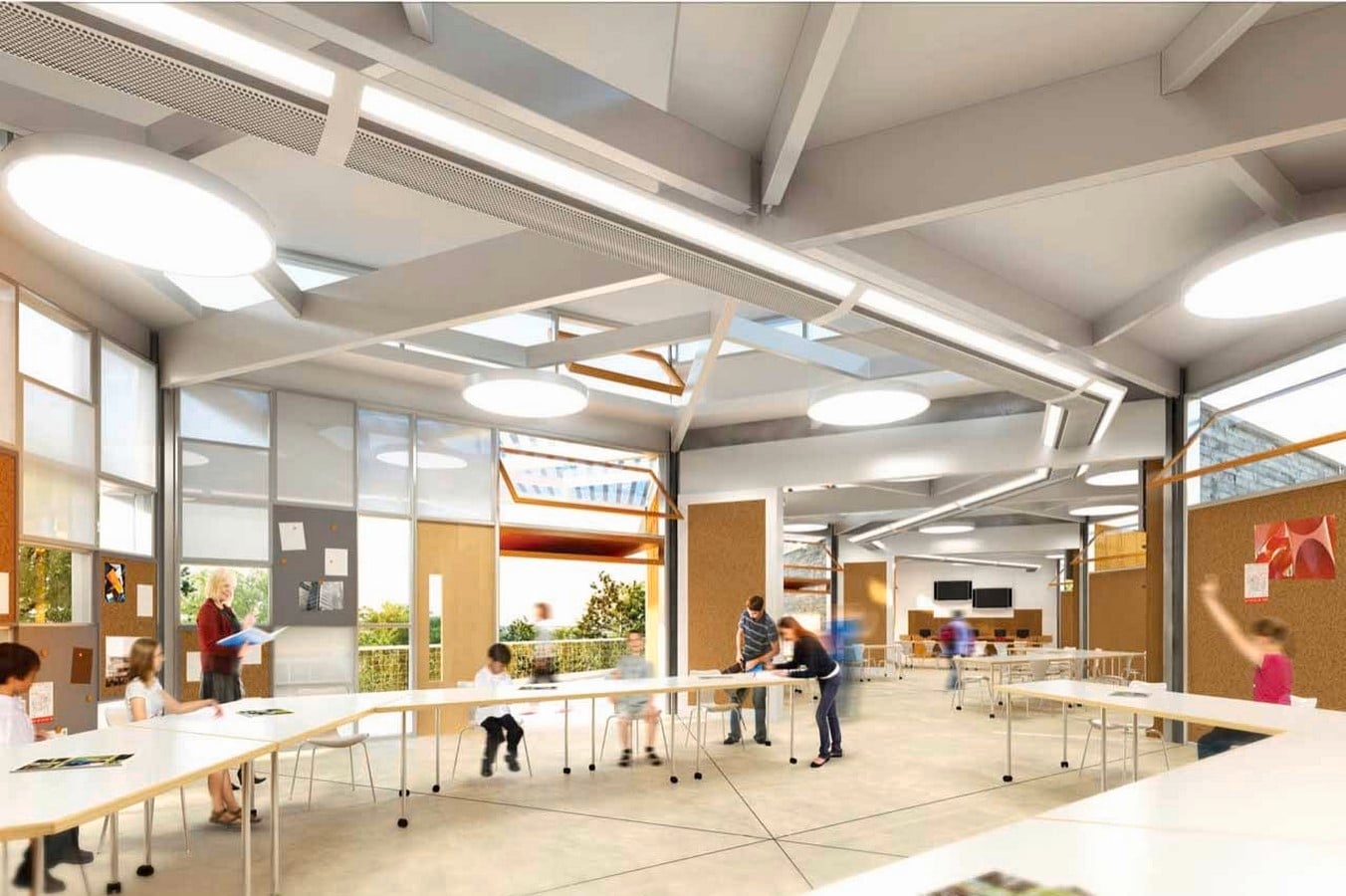 10 Examples of Flexible spaces in education architecture - Sheet5