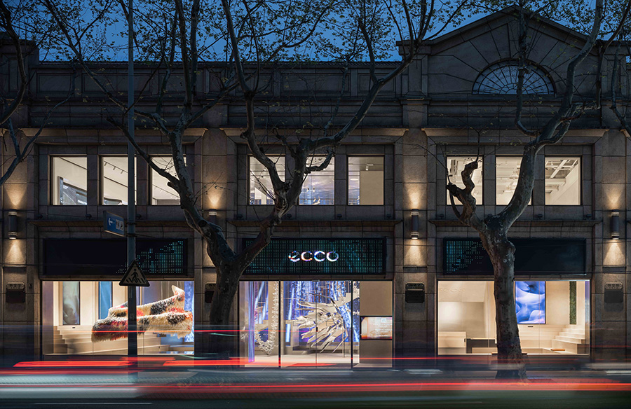 ECCO Flagship Store by HONGDesignworks RTF The Future