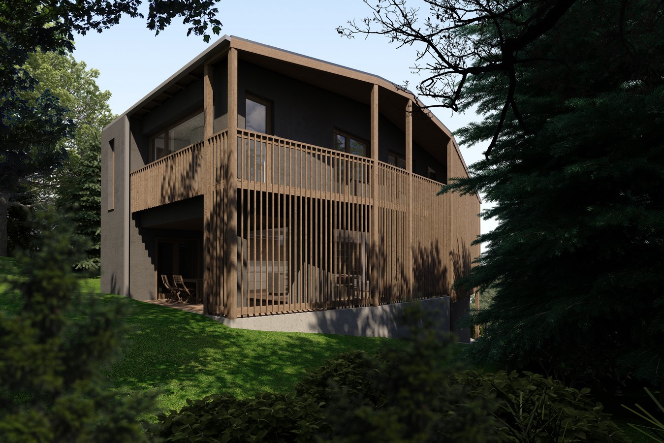 House In The Buda Mountains by Vorosarchitect - Sheet7
