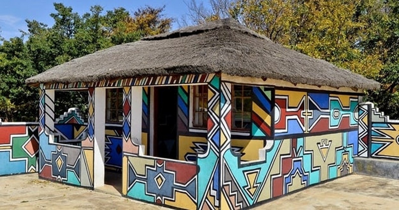 An overview of Ndebele house - Sheet2