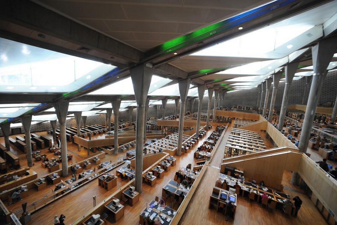 The Bibliotheca Alexandrina by Snøhetta: Library with a View - Sheet3