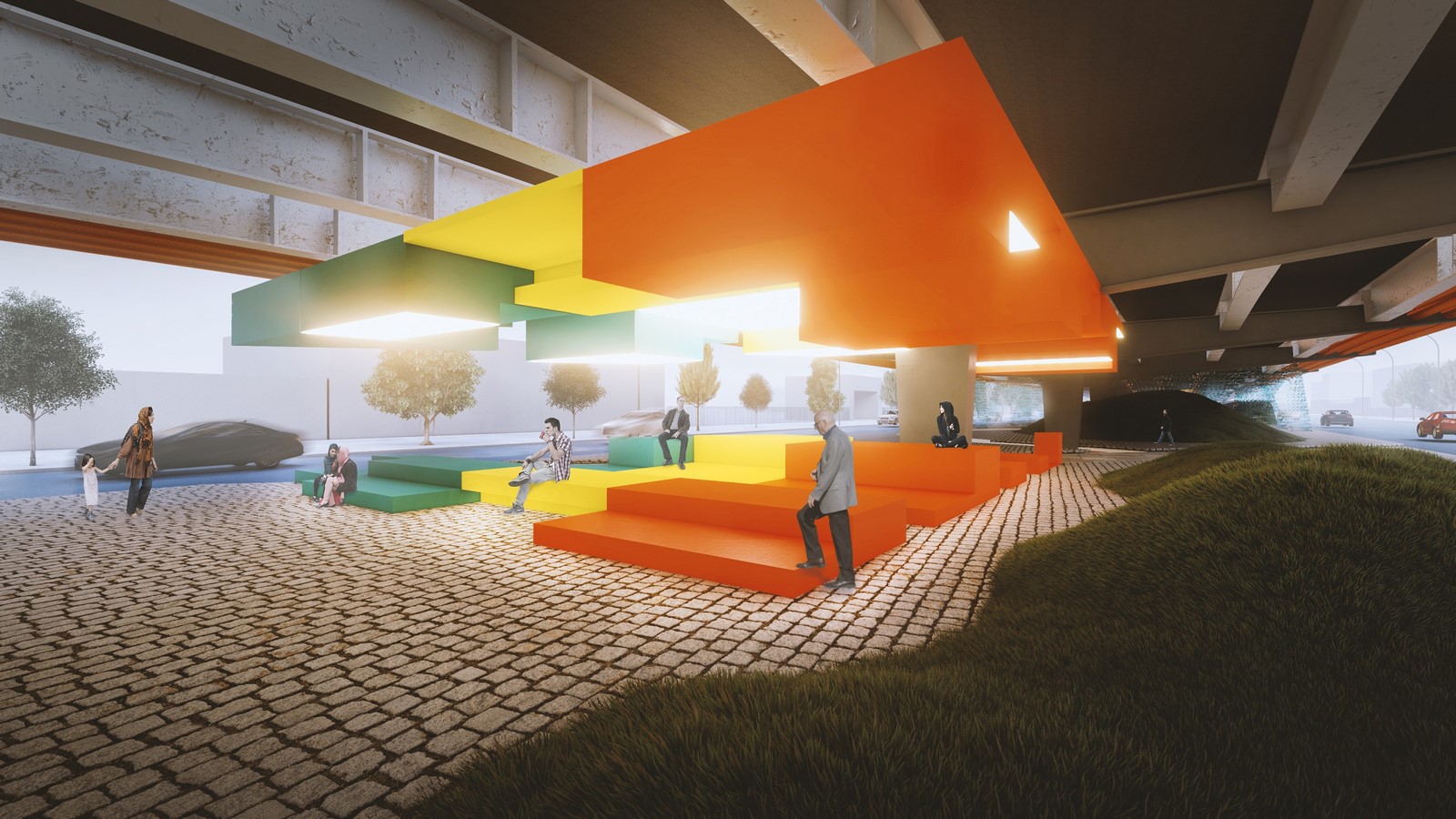 Rudaki art and culture zone By NPD Group - RTF | Rethinking The Future
