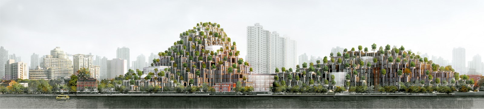 1,000 Trees shopping centre in Shanghai unveiled by Thomas Heatherwick - Sheet8