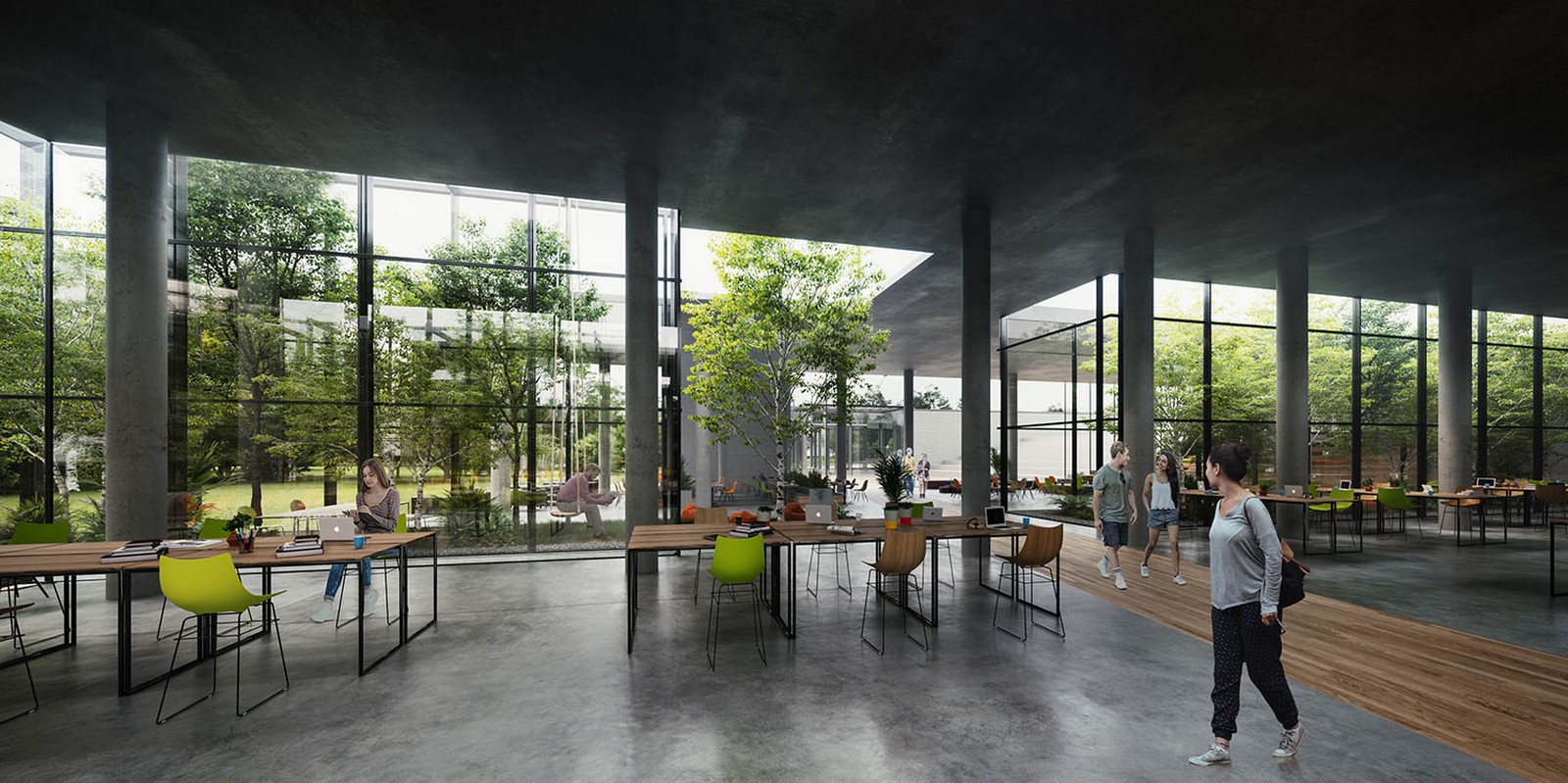 5393 Middle East Technical University Coworking and Cafeteria by Yazgan Design Architecture - Sheet8