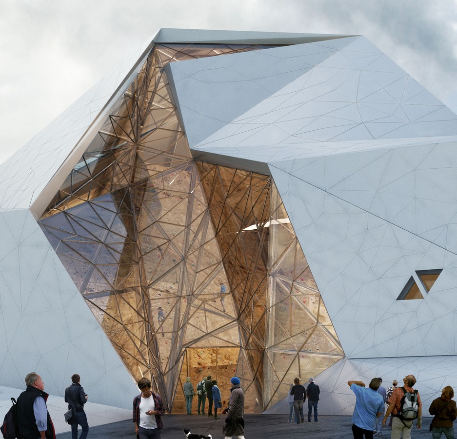 Polour Rock climbing hall By New wave Architecture - Sheet5