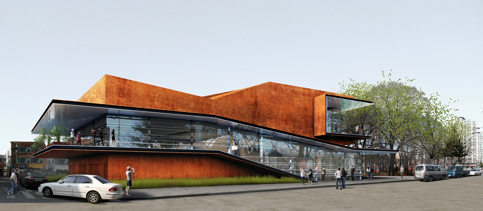 Daegu Gosan Public Library By Martin Fenlon Architecture - Sheet9