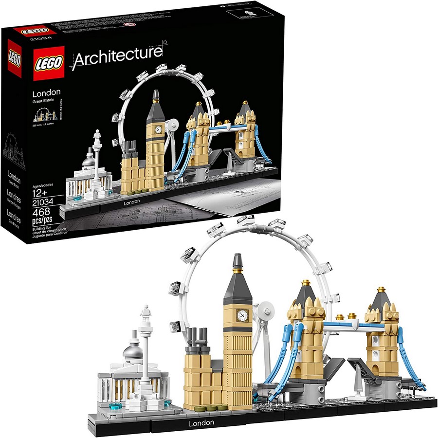 LEGO Architecture London Skyline &amp; LEGO Architecture New York City _©Can be purchased on -  www.amazon.com/LEGO-Architecture-Skyline-Collection-Building/dp/B017B19DOY/ref=sr_1_8?keywords=lego+architecture+set&amp;qid=1638364515&amp;sr=8-8   &amp; www.amazon.com/LEGO-Architecture-Skyline-Collection-Building/dp/B017B19DOY/ref=sr_1_8?keywords=lego+architecture+set&amp;qid=1638364515&amp;sr=8-8 (USA)