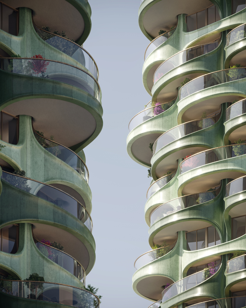 Vancouver's 1700 Alberni Towers Design updated by Heatherwick Studio - Sheet2