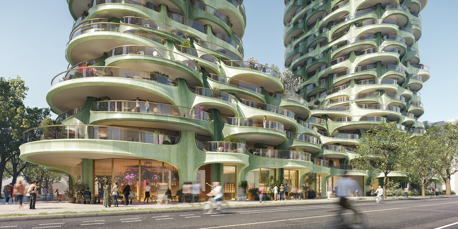 Vancouver's 1700 Alberni Towers Design updated by Heatherwick Studio - Sheet3