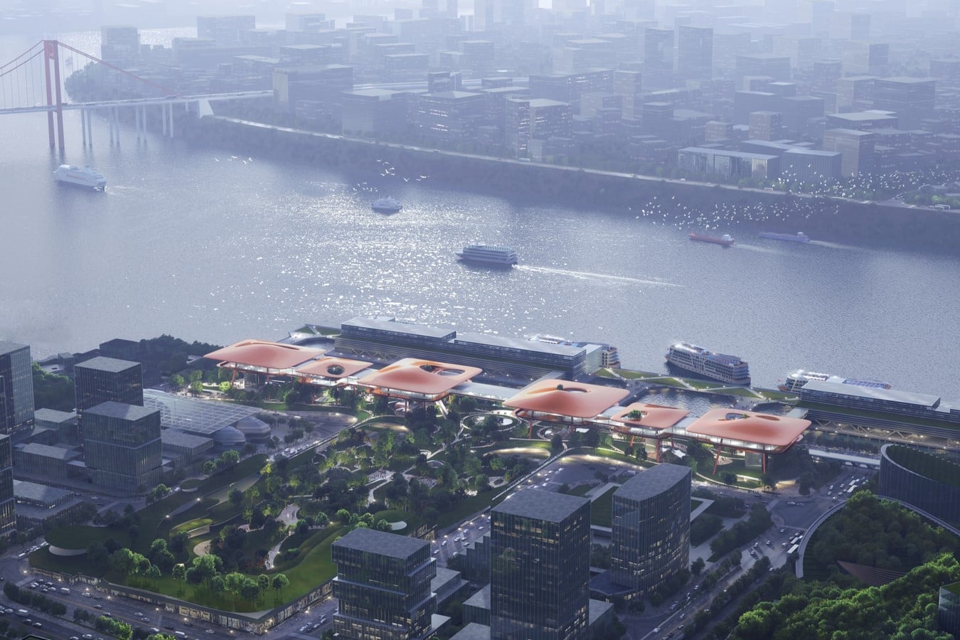 Competition to Design International Cruise Centre in China won by MAD Architects - Sheet3