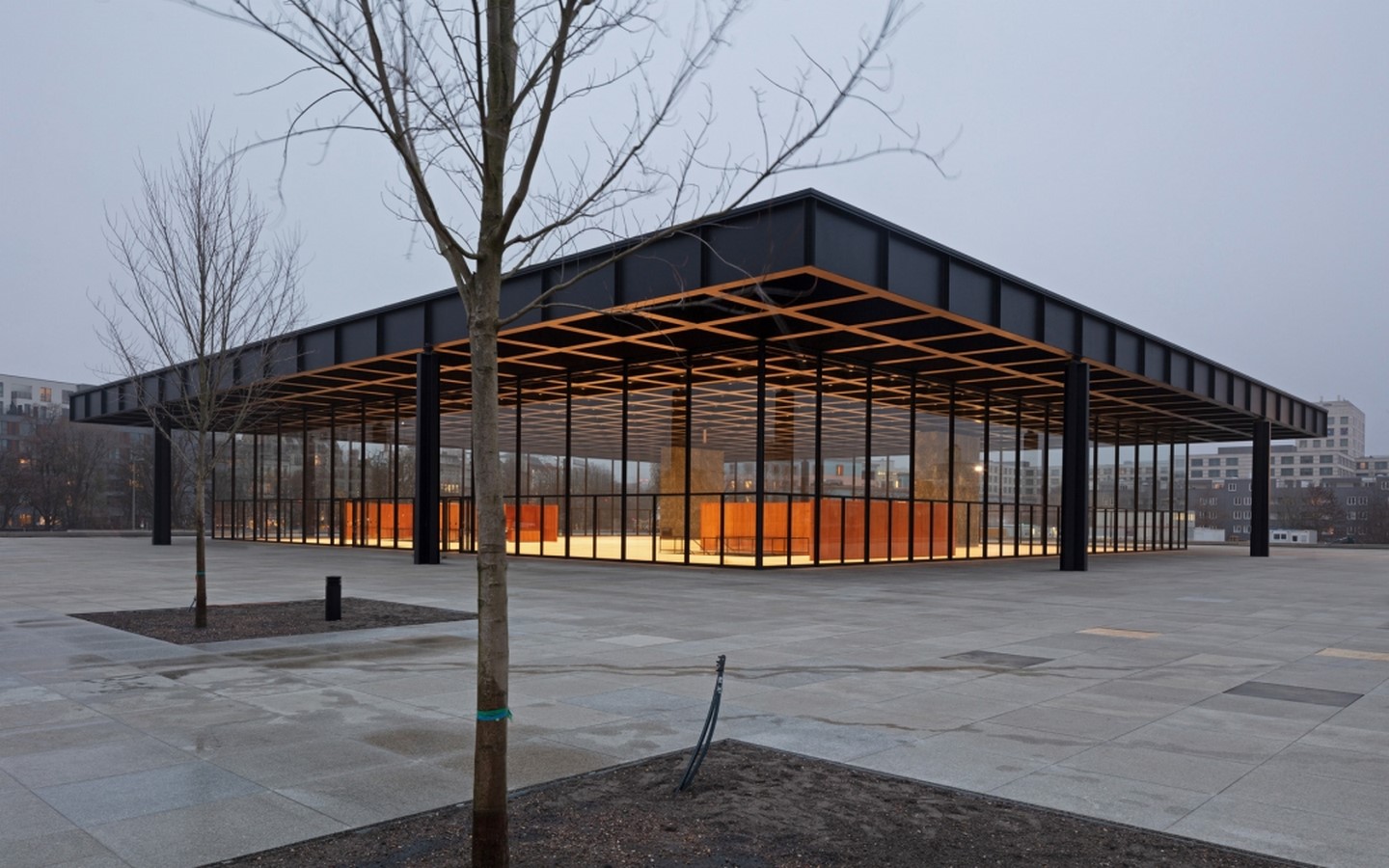 Neue Nationalgalerie by Ludwig Mies van der Rohe: A beautiful cage from the Modern Age - Sheet1
