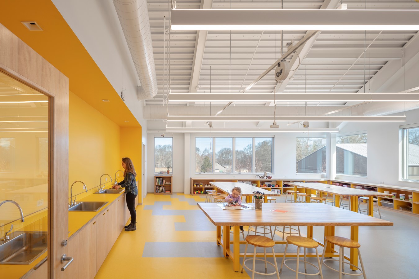 Belmont day school Barn By Utile Design - sheet1