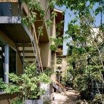Company name : Love Architecture Inc. Address : 2-20-14 Miyasaka Setagaya Tokyo,Japan Phone : +81-3-5844-6830 Fax  : +81-3-5844-6831 E-mail : asari@lovearchitecture.co.jp URL : www.lovearchitecture.co.jp  Credit InformationArchitecture : Yukio AsariPhotography : Masao Nishikawa   Project OutlineLocation : Tokyo, Japan  Date of Completion : March 2018 Principal Use : Rental apartment Structure : Wooden construction Site Area : 558.67m2 Total Floor Area :706.23m2 (255.76m2/1F, 227.99m2/2F, 222.48m2/3F)  Structural Engineer : Nakamura Tsuguho Mechanical Engineer : Hiroyuki Sakamaki Material Information Exterior Finish (Wall) : Resin based plastering Exterior Finish (Floor) : Natural stone/Decomposed granite soil Floor : Oak flooring, Urethane clear paint/ Tile finish Wall : Cross Ceiling : Cross - Sheet1