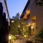 Company name : Love Architecture Inc. Address : 2-20-14 Miyasaka Setagaya Tokyo,Japan Phone : +81-3-5844-6830 Fax  : +81-3-5844-6831 E-mail : asari@lovearchitecture.co.jp URL : www.lovearchitecture.co.jp  Credit InformationArchitecture : Yukio AsariPhotography : Masao Nishikawa   Project OutlineLocation : Tokyo, Japan  Date of Completion : March 2018 Principal Use : Rental apartment Structure : Wooden construction Site Area : 558.67m2 Total Floor Area :706.23m2 (255.76m2/1F, 227.99m2/2F, 222.48m2/3F)  Structural Engineer : Nakamura Tsuguho Mechanical Engineer : Hiroyuki Sakamaki Material Information Exterior Finish (Wall) : Resin based plastering Exterior Finish (Floor) : Natural stone/Decomposed granite soil Floor : Oak flooring, Urethane clear paint/ Tile finish Wall : Cross Ceiling : Cross - Sheet11