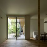 Company name : Love Architecture Inc. Address : 2-20-14 Miyasaka Setagaya Tokyo,Japan Phone : +81-3-5844-6830 Fax  : +81-3-5844-6831 E-mail : asari@lovearchitecture.co.jp URL : www.lovearchitecture.co.jp  Credit InformationArchitecture : Yukio AsariPhotography : Masao Nishikawa   Project OutlineLocation : Tokyo, Japan  Date of Completion : March 2018 Principal Use : Rental apartment Structure : Wooden construction Site Area : 558.67m2 Total Floor Area :706.23m2 (255.76m2/1F, 227.99m2/2F, 222.48m2/3F)  Structural Engineer : Nakamura Tsuguho Mechanical Engineer : Hiroyuki Sakamaki Material Information Exterior Finish (Wall) : Resin based plastering Exterior Finish (Floor) : Natural stone/Decomposed granite soil Floor : Oak flooring, Urethane clear paint/ Tile finish Wall : Cross Ceiling : Cross - Sheet13