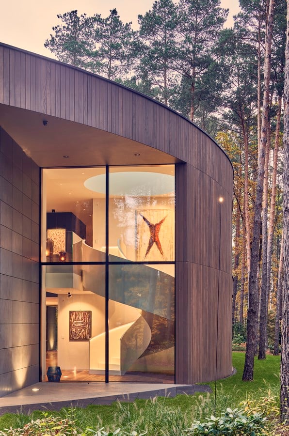 Circle Wood House By Mobius Architects - Sheet7