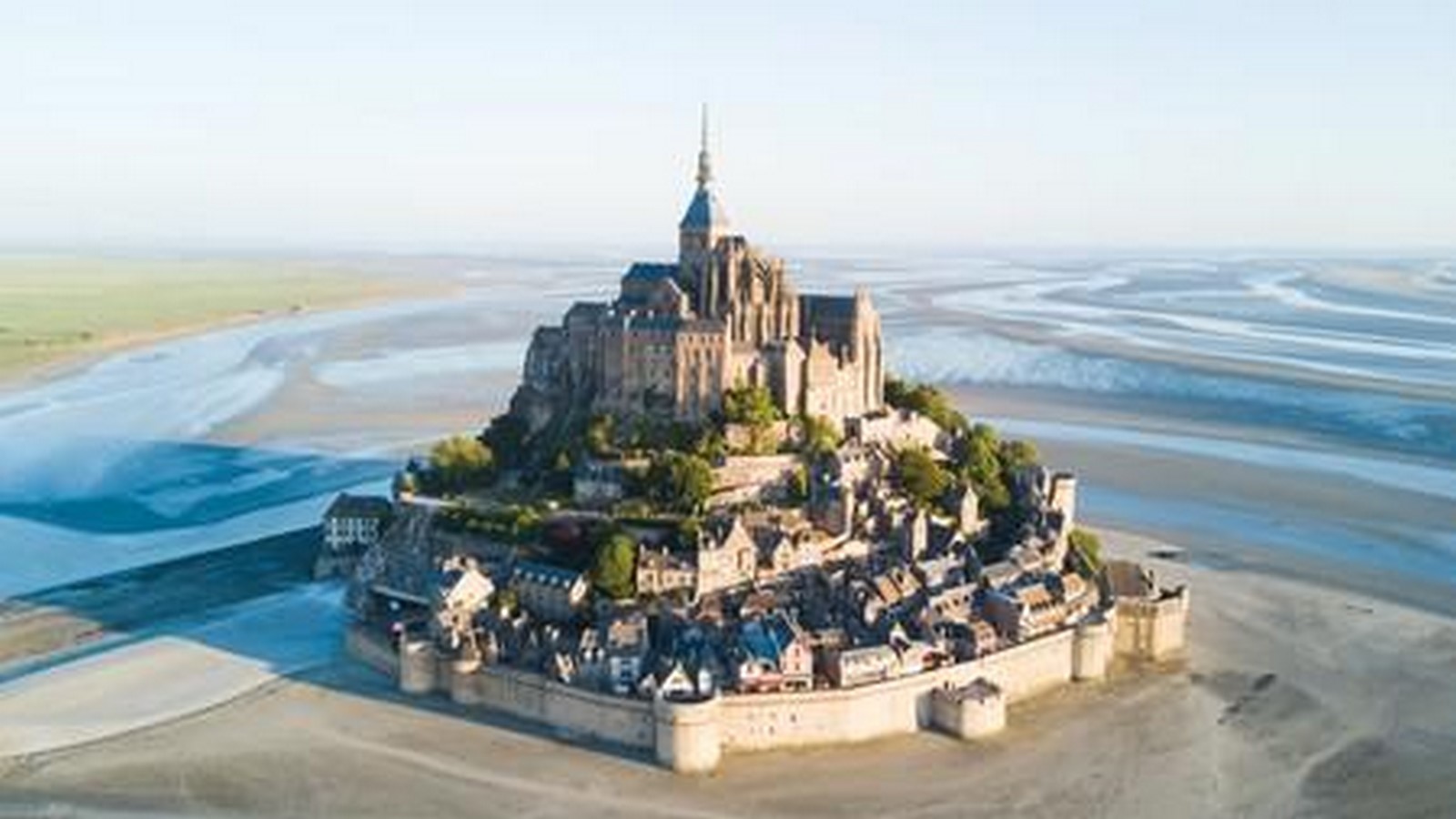 An architectural review of Mont Saint-Michel, Commune in France - Sheet1