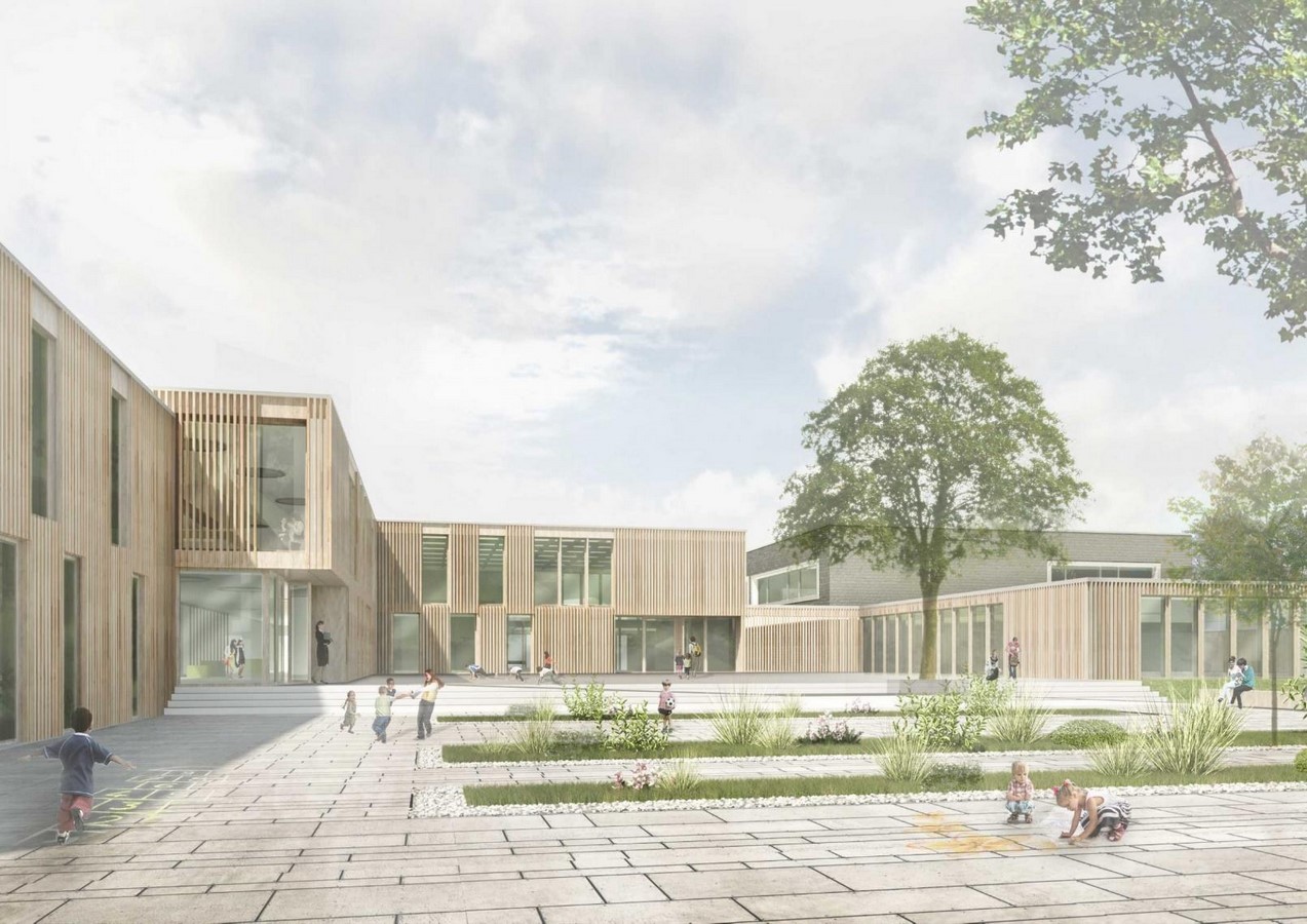 Refurbishment and expansion of the Käthe-Kollwitz-Schule, Giessen_©www.studiosf.de