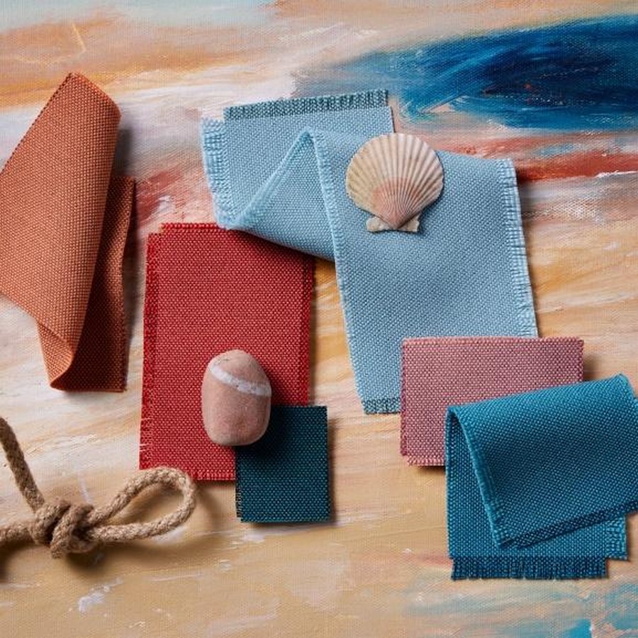 Quest is the second textile that Camira created collaborating with Seaqual Initiative, a community-orientated ocean clean-up organisation_©Camira