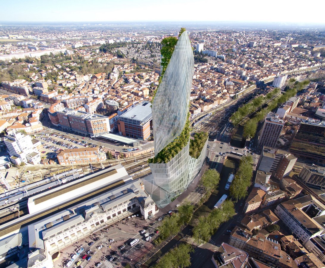 Occitanie Tower- Toulouse, France by Daniel Libeskind - Sheet1