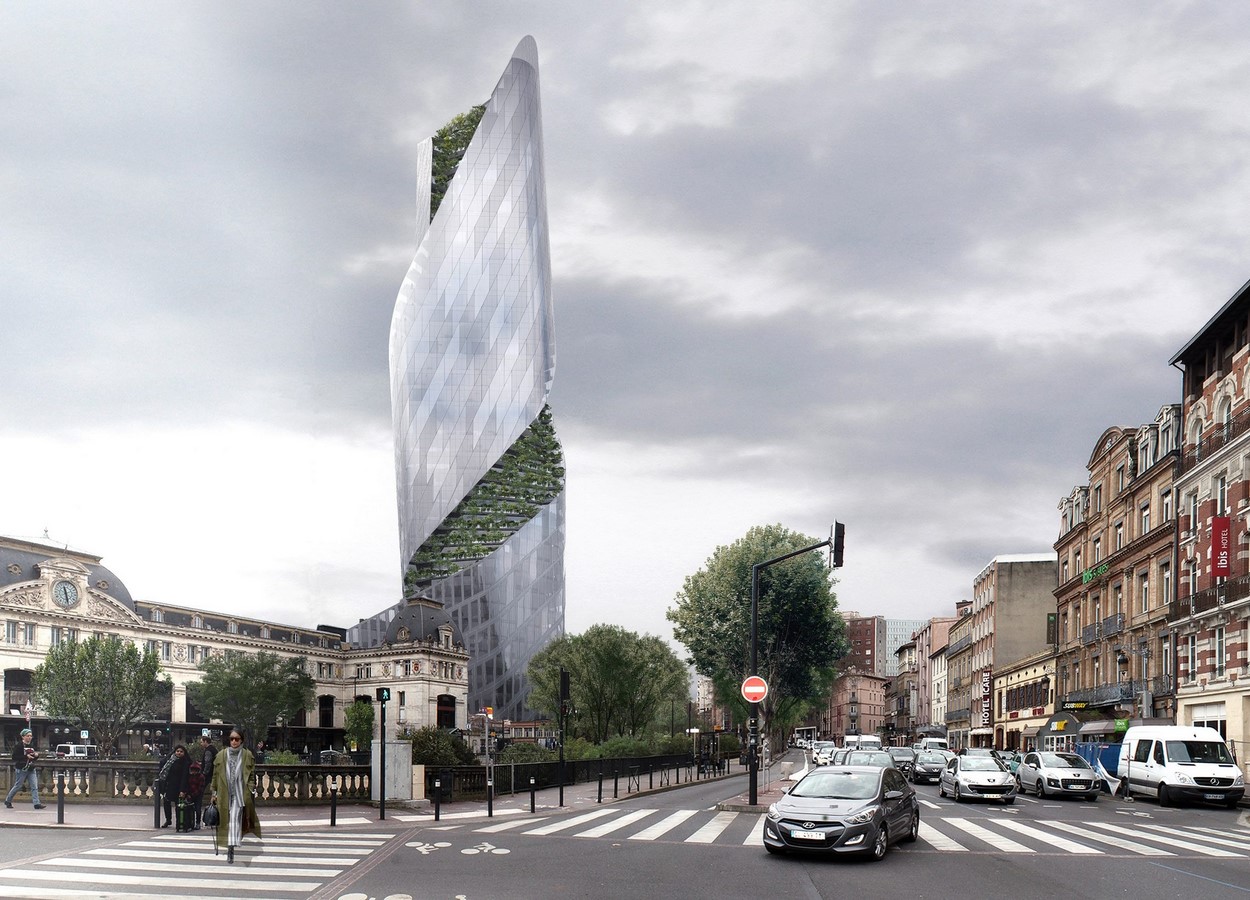 Occitanie Tower- Toulouse, France by Daniel Libeskind - Sheet2