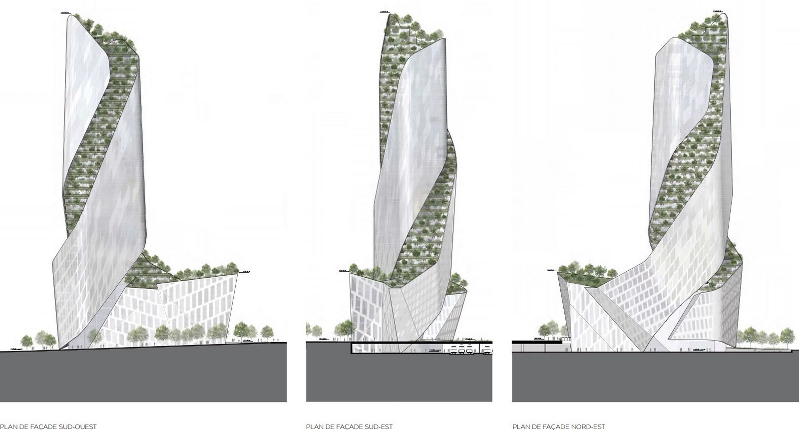 Occitanie Tower- Toulouse, France by Daniel Libeskind - Sheet5