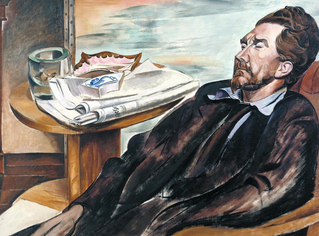 Ezra Pound (1939) by Wyndham Lewis_©Wyndham Lewis