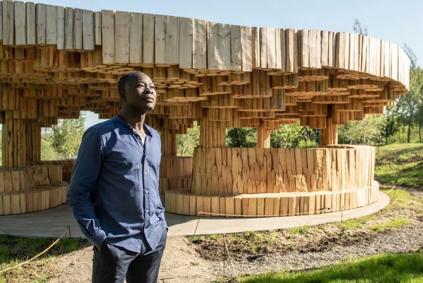 Pritzker Architecture Prize awarded to Diébédo Francis Kéré, First African to receive the highest honor in Architecture. - Sheet8