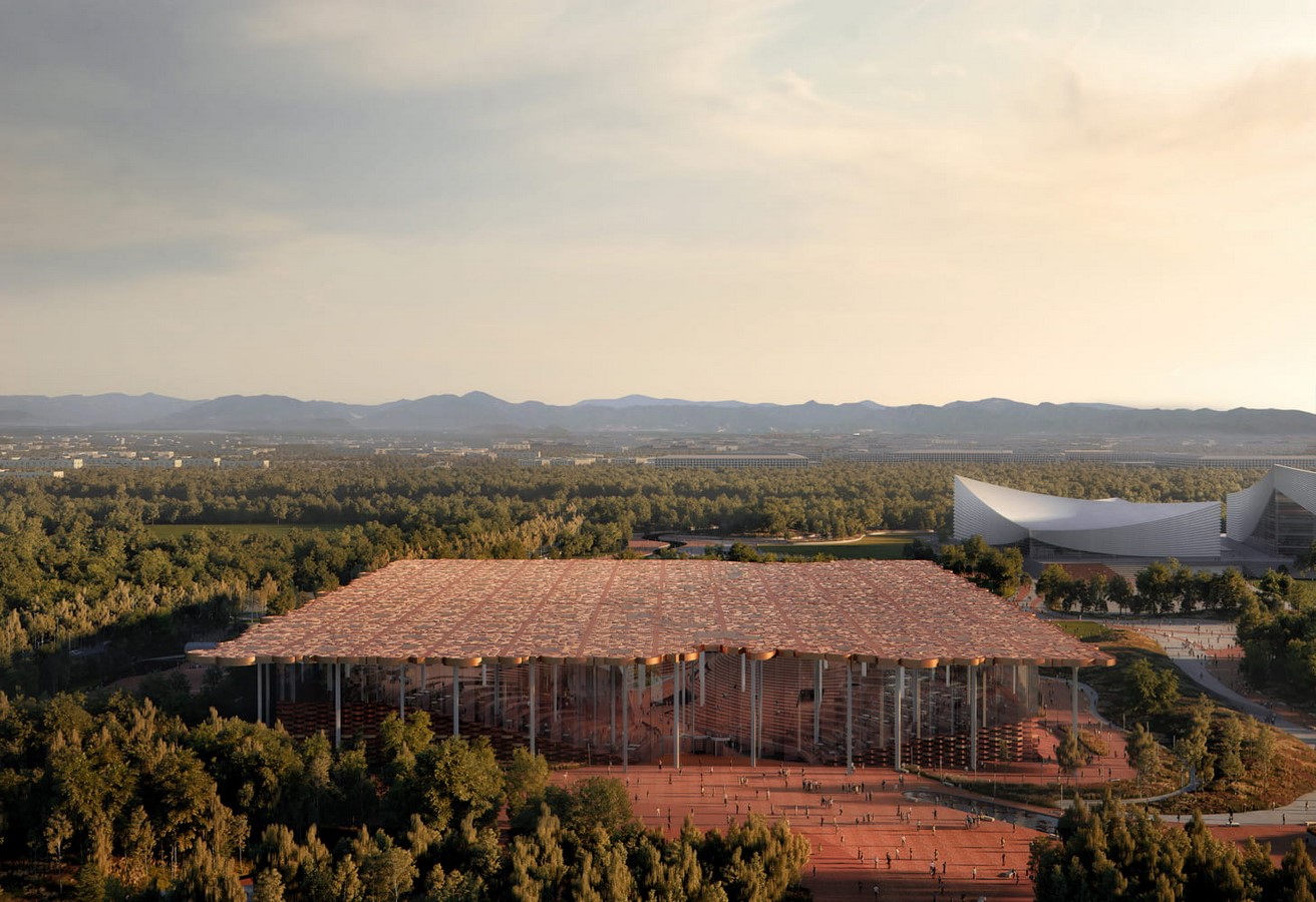 Beijing sub-center library by Snøhetta: Inspired by Forest - Sheet1