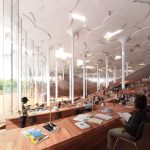 Beijing sub-center library by Snøhetta: Inspired by Forest - Sheet