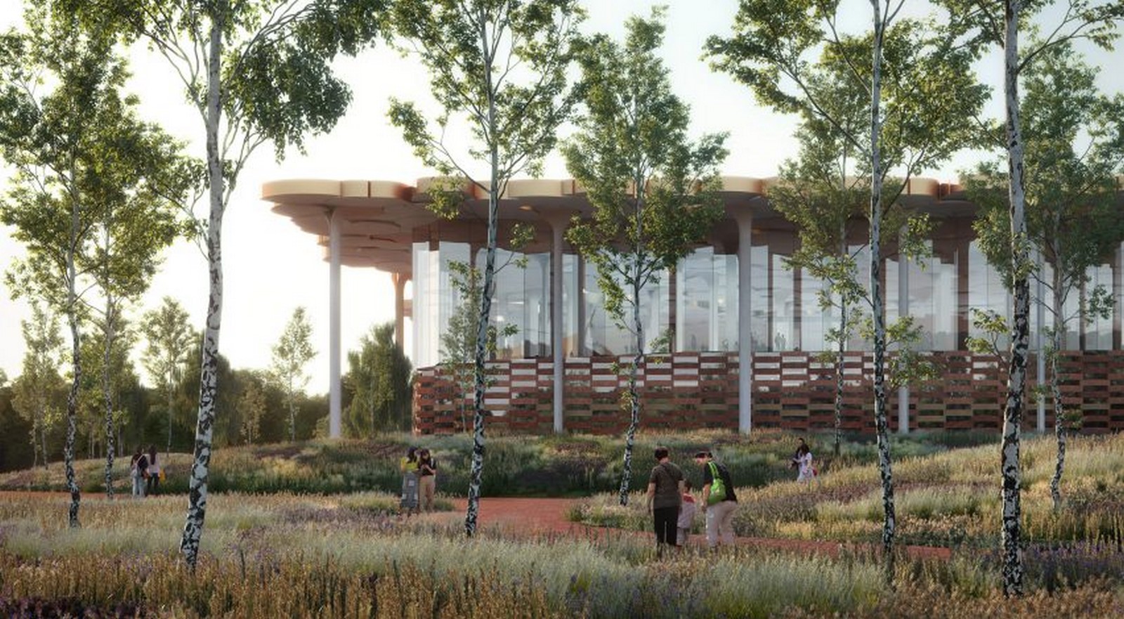 Beijing sub-center library by Snøhetta: Inspired by Forest - Sheet6
