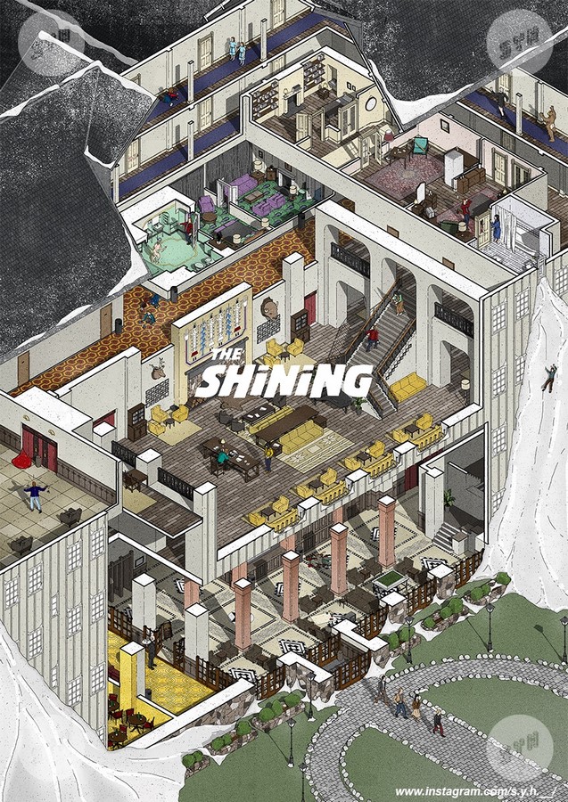 An architectural review of The Shining  - Sheet1
