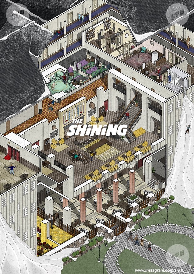 An architectural review of The Shining - Sheet1
