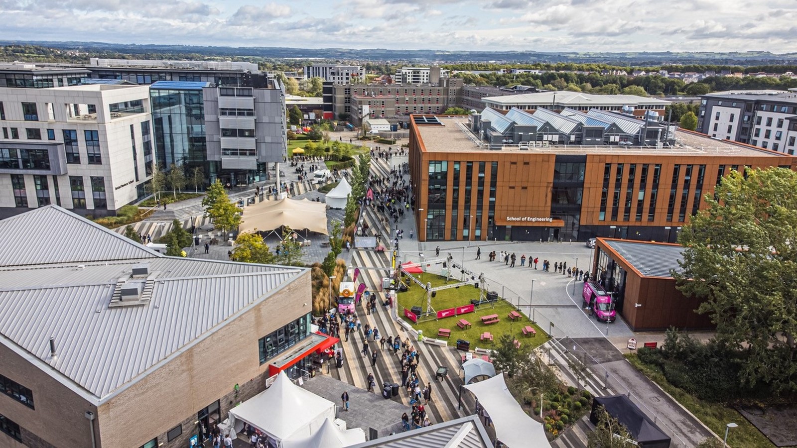 Campus life at University of West England - Sheet1
