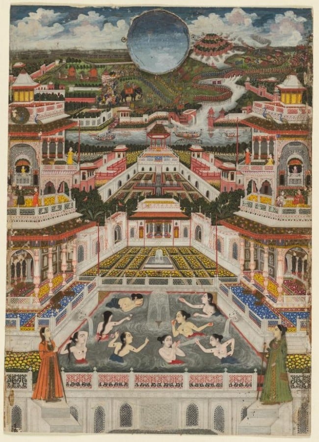 Exploring the colours of the past through the Miniature Paintings of Mughal Architecture in India - Sheet5