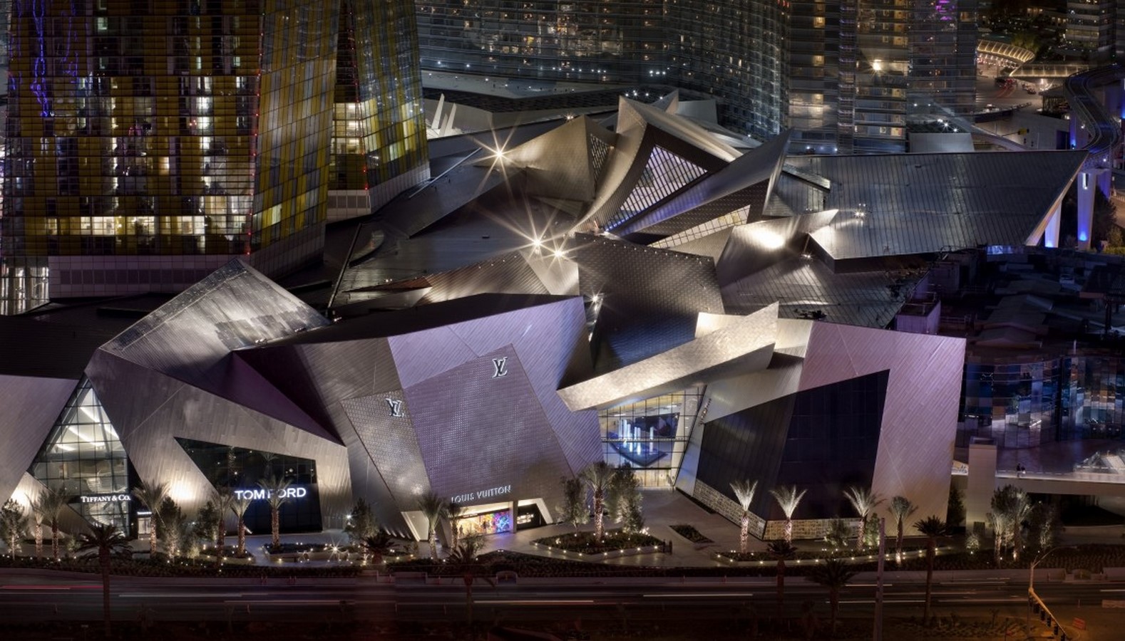 The shops at Crystals by Daniel Libeskind - Sheet1