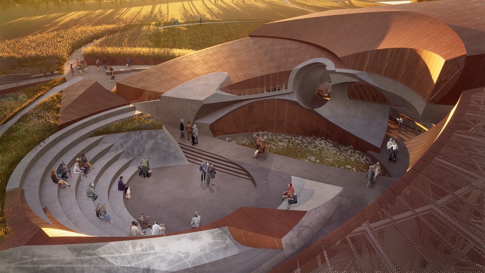 Cold War Veterans Memorial in Wisconsin to be designed by Oyler Wu Collaborative - Sheet3