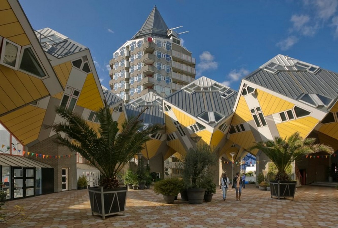 Kubuswoningen by Piet Blom: Living as an Urban Roof - Sheet1