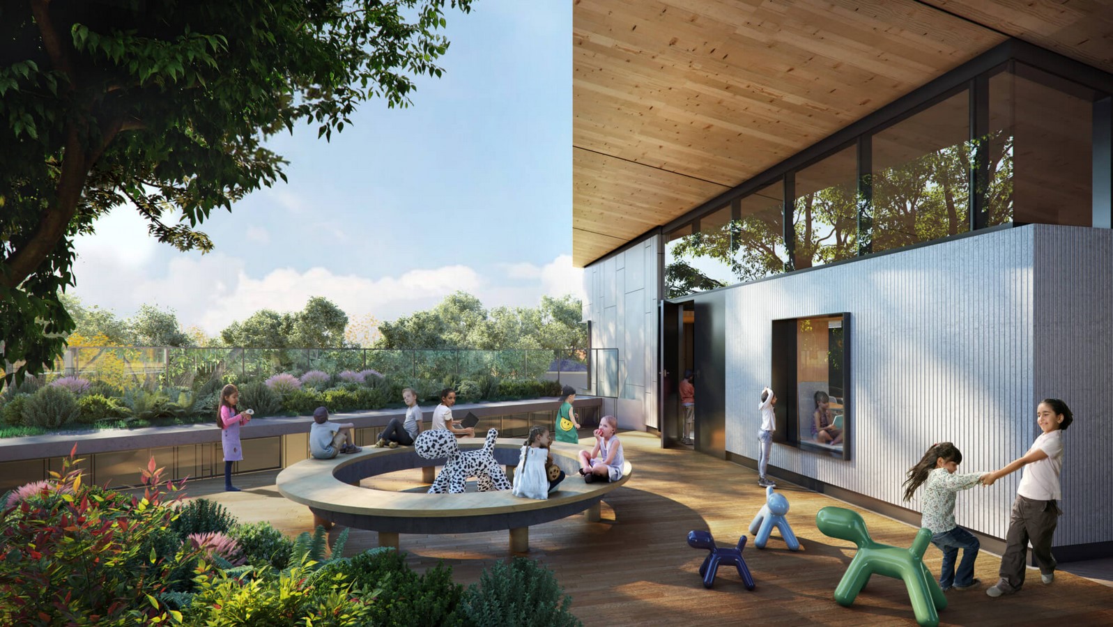 Nature-Immersed Net Zero School in California for Neurodiverse Students to be designed by NBBJ - Sheet2