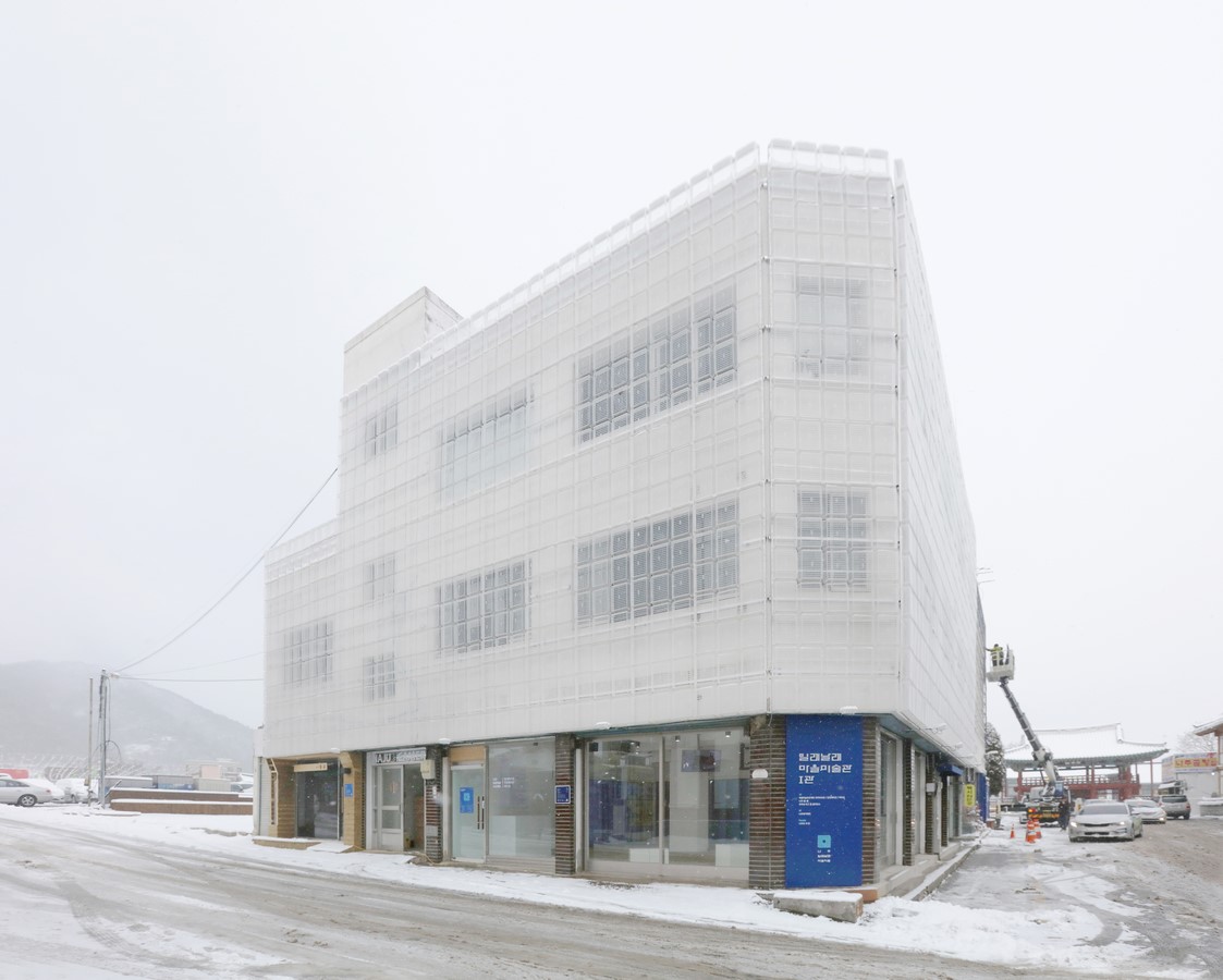Naju Art Museum, Facade Installation By hyunjejoo - Sheet2